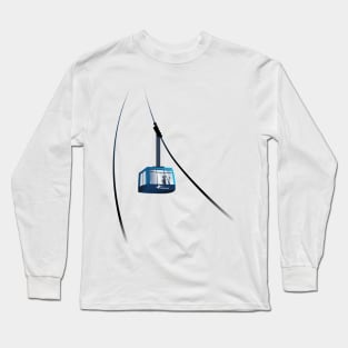 Cable Car Salzburg with passenger Long Sleeve T-Shirt